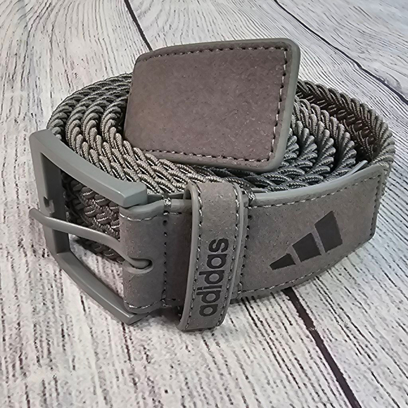 Adidas Other - Men's Adidas Gray Braided Belt One Size